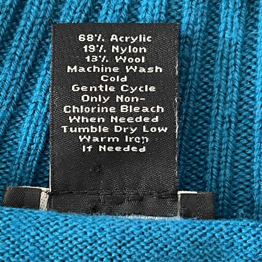 Women’s Ann Taylor sweater. Teal. Size large. - Picture 6 of 6
